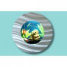 Modern Wall Mounted Aquarium - Porthole - Flat