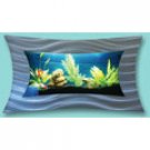 -Modern Wall Mounted Aquarium - Concave - Small