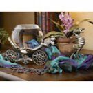Victorian Brass `Enchanted Evening` Fishbowl Stand