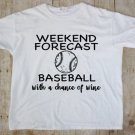 BASEBALL TEE-ADULT LARGE