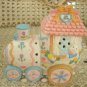 ADORABLE EASTER EGG TRAIN WITH BOWS BE MY BUNNY LOVE ***NEW***
