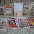 MARY ENGELBREIT 8 WHIMSICAL CARDS & ENVELOPES, POST IT NOTE HOLDER,POST IT NOTES