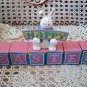 MIDWEST OF CANNON FALLS HAPPY EASTER BUNNY WITH BLOCK DECORATION ****SO CUTE****