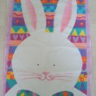 CUTE EASTER BUNNY WITH BOW TIE TOLAND DECORATIVE FLAG *NEW*
