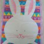 CUTE EASTER BUNNY WITH BOW TIE TOLAND DECORATIVE FLAG *NEW*
