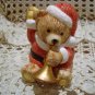 CHRISTMAS SANTA BEAR CERAMIC CHRISTMAS SALT & PEPPER SET **SO CUTE**