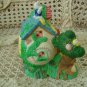 EASTER VILLAGE HOUSE EASTER EGG HUNT TODAY WITH BUNNIES HOUSE **SO CUTE**