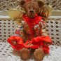LARGE ANGEL TEDDY BEAR CHRISTMAS ORNAMENT *NEW*