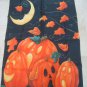 WHIMSICAL PUMPKINS & THE MOON LARGE HALLOWEEN FLAG ****SO CUTE****