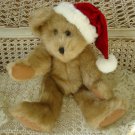 ADORABLE RETIRED HALLMARK 12" SANTA BEAR CHRISTMAS  **SO CUTE**