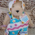 ADORABLE 1993 EASTER BEAR DRESSED IN EASTER EGG COSTUME **SO CUTE**