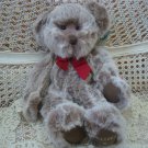 RUSS BERRIE BELIEVE 14" TALL CHRISTMAS TEDDY BEAR ***NEW*** **SO CUTE**
