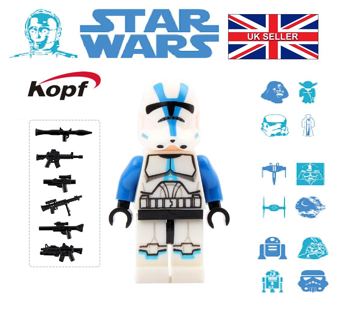 Star Wars 51St Trooper Rex Clone Mini figure Mini-Fig