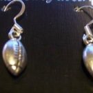 Football dangle earrings