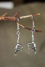 Gymnastics earrings  Only 2 pair! Hand made!