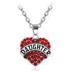 RED DAUGHTER Glitter Rhinestone Neckace!