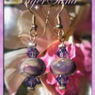 Purple Girl Earrings
