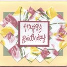 Floral Happy Birthday Card