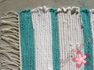 Handcrafted Swedish Rag Rug