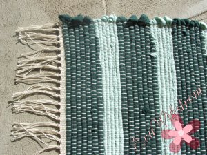 Handcrafted Swedish Rag Rug