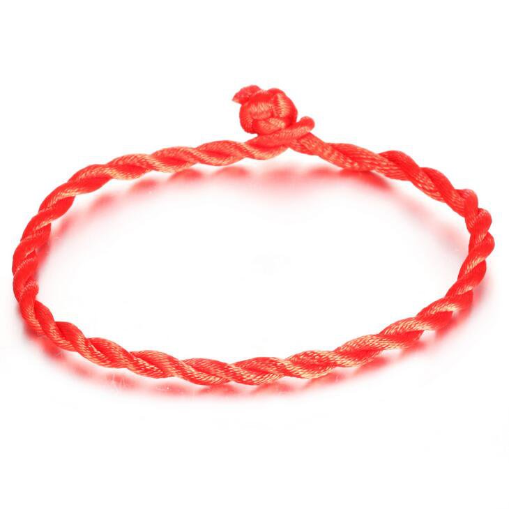 Jewelry accessories Good Luck Red string Lucky rope wedding hand-woven to ward off bad luck