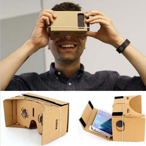 MAX 6 Inch Version Google Cardboard VR 3D Glasses With NFC For Samsung LG Sony Android Phone