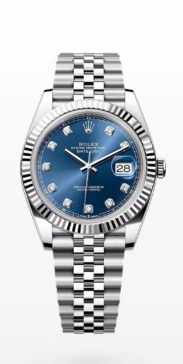 DATEJUST 41mm 126334 Blue Dial Jubilee