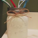 Mason Jar Toothbrush Holder