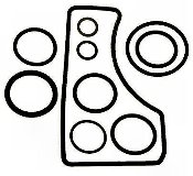 Outdrive Bell Housing Seal Kit for Bravo (TM2615)