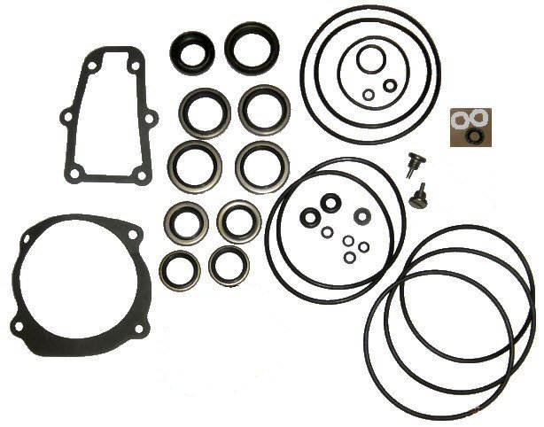 Complete Lower Unit Seal Kit for Johnson Evinrude V4, V6, V8 (TM2623)