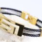 Unisex statement cable wire design bracelet. Ultra popular bracelet.