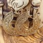 Super cool yellow gold plated earrings