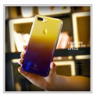 For iPhone 6 6S Plus Case 5 5S SE Gradient Blue-Ray Light Case For Apple iPhone 7