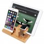 3in1 Wood Charging Station Wooden Dock Bamboo Stand Desk Holder for Apple Watch iPhone iwatch iPad