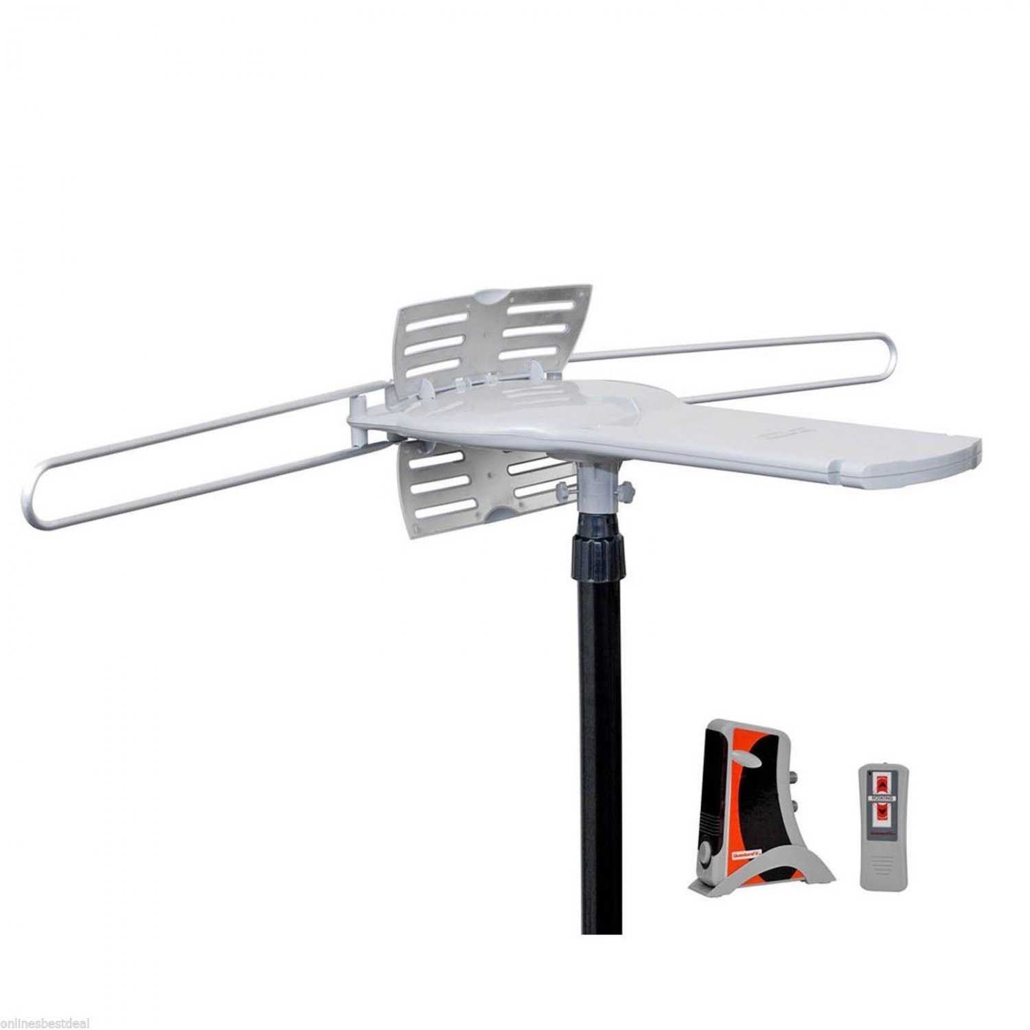 QFX ANT107U HD, DTV, VHF , UHF &amp; FM RADIO READY MOTORIZED