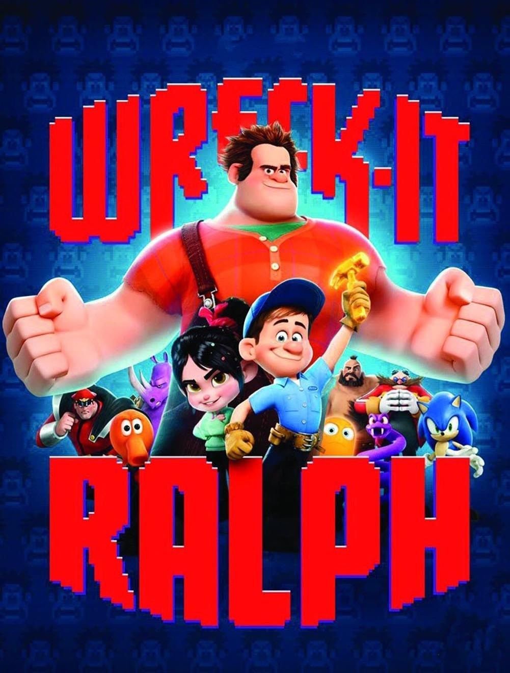 Wreck It Ralph The Popular Movie Art 32x24 Poster Decor