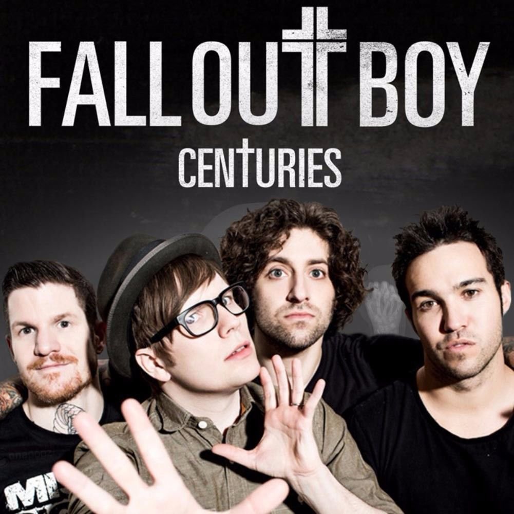 Centuries fall out. Группа Fall out boy. Fallout boy группа. Группа Fall out boy Centuries. Fall out boy обложка.
