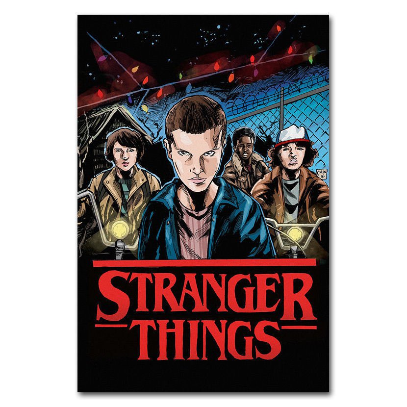 Stranger Things New TV Series Poster 32x24