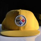 Mitchell & Ness "STEEL" (Steelers) Fitted Cap Size 7 5/8 in GOLD - NWOT