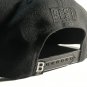 Breezy Excursion "BEST" 5 PANEL tone-on-tone BLACK Adjustable Snapback - NWOT