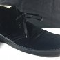 BARNEYS New York COMBO CHUKKA Boot - Patent Leather & Suede - BLACK - Size 12