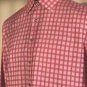 PAUL SMITH Pink Plaid L/S Button-down XXL French/Double Cuffs Dress/Casual