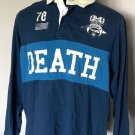 MISHKA "DEATH" Rugby Shirt - Long Sleeve Quilted Size XXL - HTF