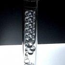 SHANNON / GODINGER 13" Hanging Diamonds Crystal 3" Pillar Candle Stick Holder