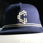CROOKS & CASTLES Navy & Bone Snap Back - HTF NWOT