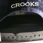 CROOKS & CASTLES Navy & Bone Snap Back - HTF NWOT