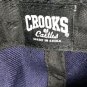 CROOKS & CASTLES Navy & Bone Snap Back - HTF NWOT