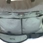 TUMI Messenger Laptop Briefcase Gray BALLISTIC NYLON Expandable Travel Bag