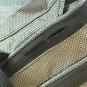 TUMI Messenger Laptop Briefcase Gray BALLISTIC NYLON Expandable Travel Bag