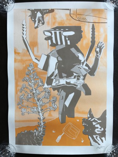 Modern Art Screen Print - Unknown Title, Unknown Artist; 23"X16" - 12 of 22